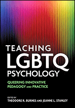 queering psychology. Teaching LGBTQ Psychology couv